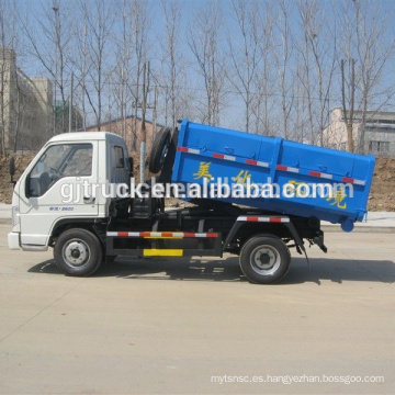 Camión de basura desmontable del cargo de 4 cbm / camión de basura de 5CBM / camión de basura de Dongfeng / compresor de basura de Dongfeng / camión de basura pequeño